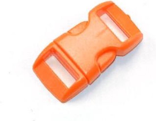 3x Paracord buckle / sluiting - Oranje #4