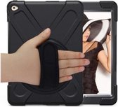 Casecentive AirStrap Hardcase - With Handle - iPad 9.7 2018/2017 Housse noir