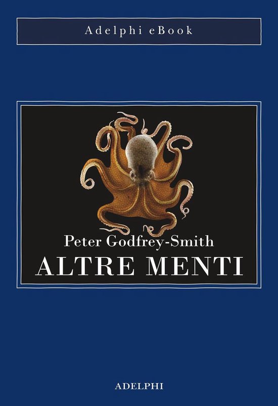 Boekhoes met een octopus op een zwarte achtergrond, met de titel 'Altre Menti'.