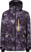 O'Neill Diabase Jacket Heren Ski jas - Black Aop - Maat XS