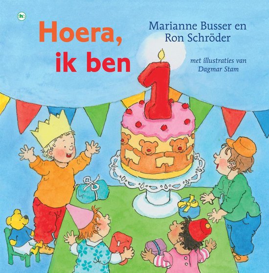 Cover van het boek 'Hoera, ik ben 1!'