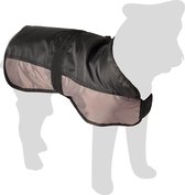 Flamingo Honden Winterjas Bowie - Zwart - 60 - 66 cm x 50 cm