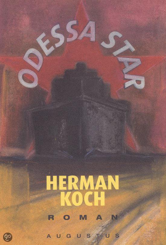 Livre "Odessa Star" de Herman Koch, avec un navire et une étoile rouge sur la couverture.
