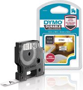 DYMO® D1 duurzaam (12 mm x 5,5 M), zwart op wit