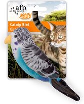 All For Paws Bird - Kattenspeelgoed - 15x5x5 cm Assorti