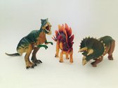 Set van drie dino's