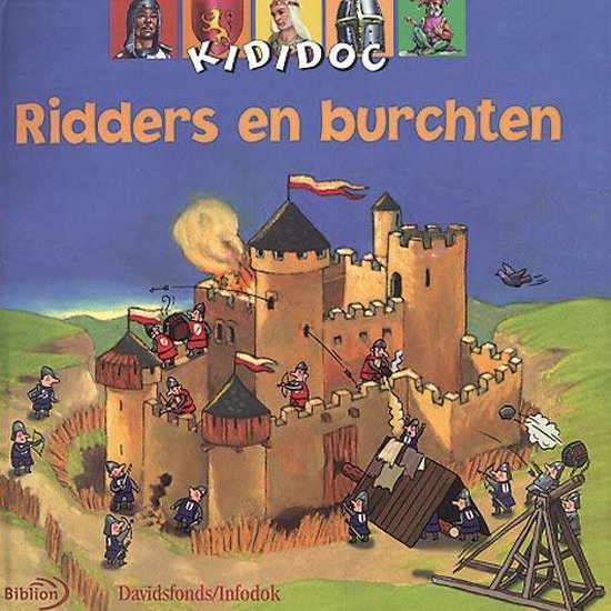 Cover van het boek 'Ridders en burchten' van Michèle Longour