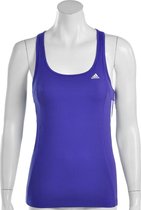 adidas - Essentials Multifunctional 3Stripes Tank - Tanktop   - 44 - Paars/Wit