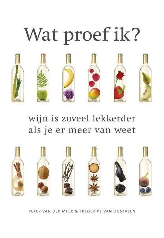 Cover van het boek 'Wat proef ik?' van Peter van der Meer