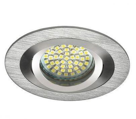 Spot encastré à LED Philips - GU10 variable | Argent (lot de 8 pièces) |  bol.com