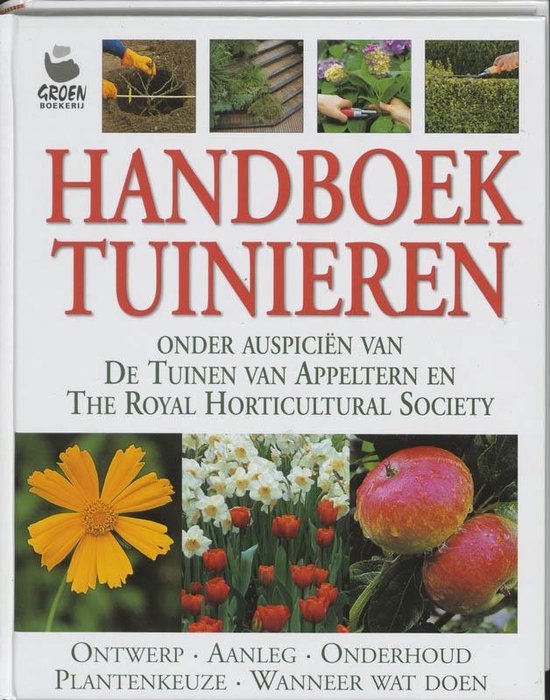 Cover van het boek 'Handboek tuinieren'