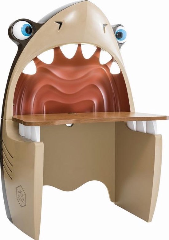 Nickelodeon's Baby Shark Blue Stick Table Lamp for Children's Room Décor