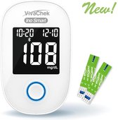 VivaChek Ino Smart bloedglucosemeter startpakket (inclusief 50 test strips, 100 lancetten en prikpen)