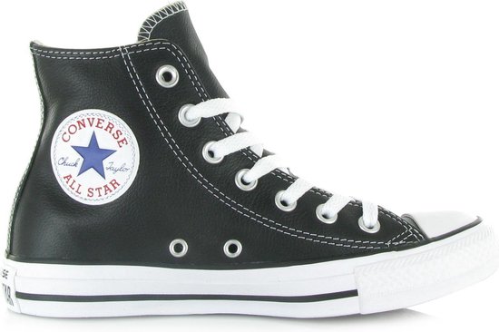 Converse Chuck Taylor All Star Hi Dames Hoge sneakers - Leren Sneaker - Dames - Zwart