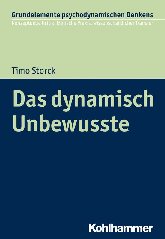 Das dynamisch Unbewusste - cover