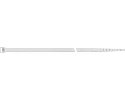 Sapiselco Kabelbinders Wit - 540x7,5mm - Tie Wraps 100 Stuks