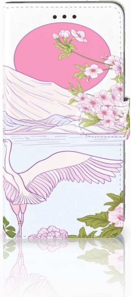 Apple iPhone Xs Max Telefoonhoesje met Pasjes Bird Standing