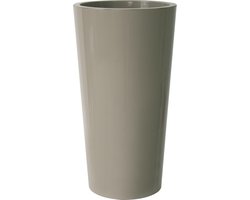 Bloempot Buiten Hoog Rond Tuit 40cm ZAND Euro3Plast