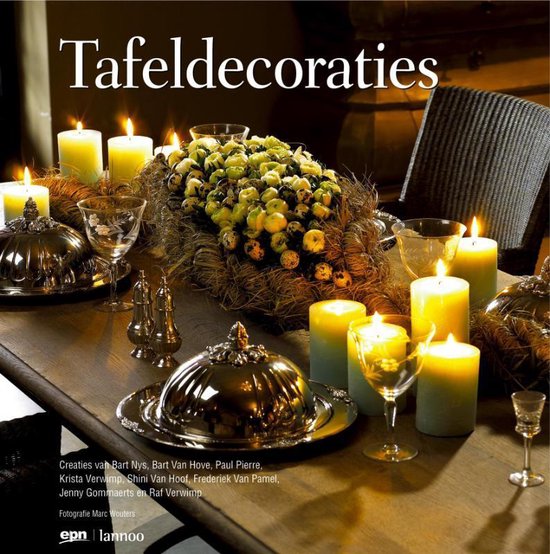 Cover van het boek 'Tafeldecoraties'