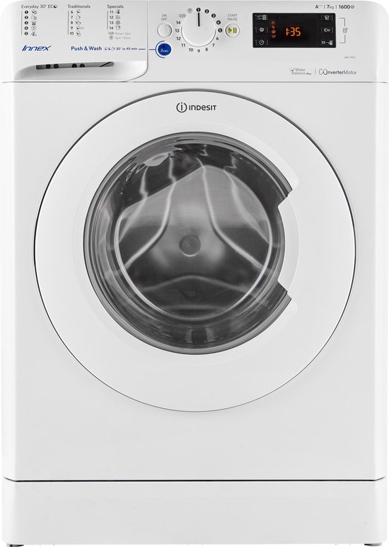 Wasmachine: Indesit BWE 71683X W EU - Wasmachine, van het merk Indesit
