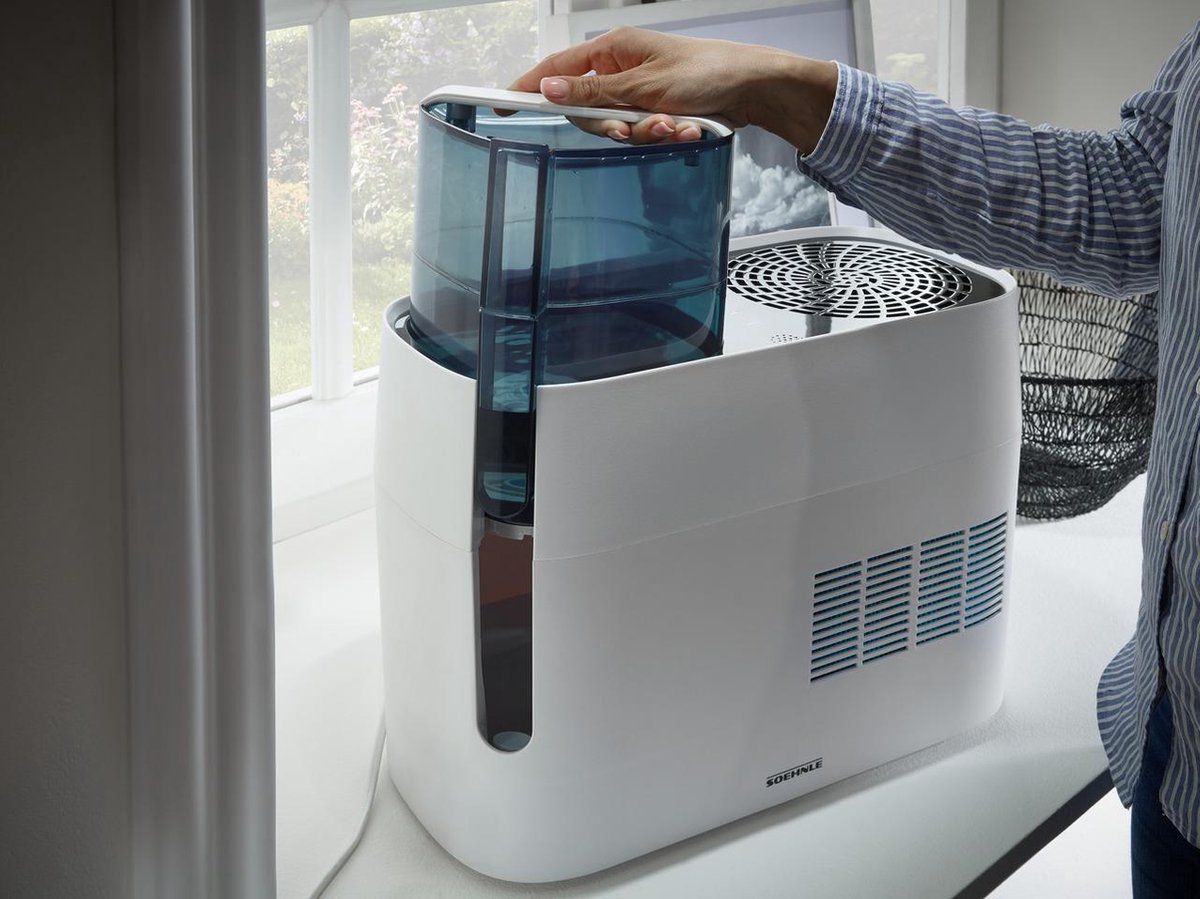 vhbw Filter compatibel met Soehnle AirFresh Hygro 500 luchtbevochtiger - vervanging voor Soehnle 4006501681041, 68104 luchtbevochtigingsfilter - vervangingsfilter