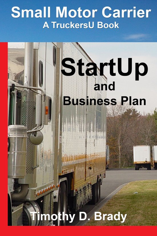 Small Motor Carrier - StartUp and Business Plan - cover