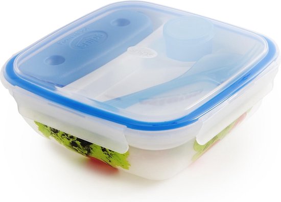 Bemiddelaar grafisch Parelachtig Snips luxe lunchbox met koelelement | bol.com