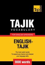 Tajik vocabulary for English speakers - 9000 words