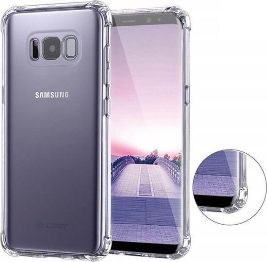 Coque arrière transparente en TPU pour Samsung Galaxy S8 avec coins  renforcés | bol