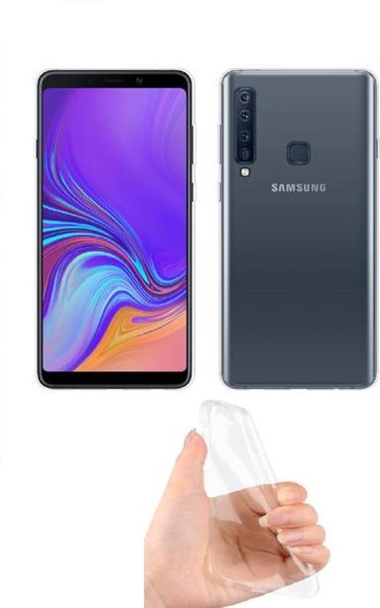 Pearlycase® Transparant Tpu Siliconen Case Geschikt voor Samsung Galaxy A9 2018
