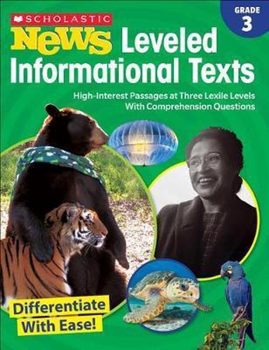 Scholastic News Leveled Informational Texts - cover