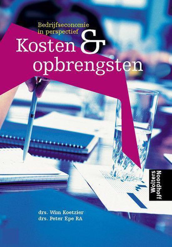 Kosten en opbrengsten