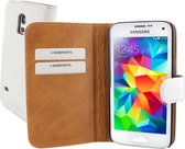 Mobiparts Premium Wallet Case Samsung Galaxy S5 Mini White