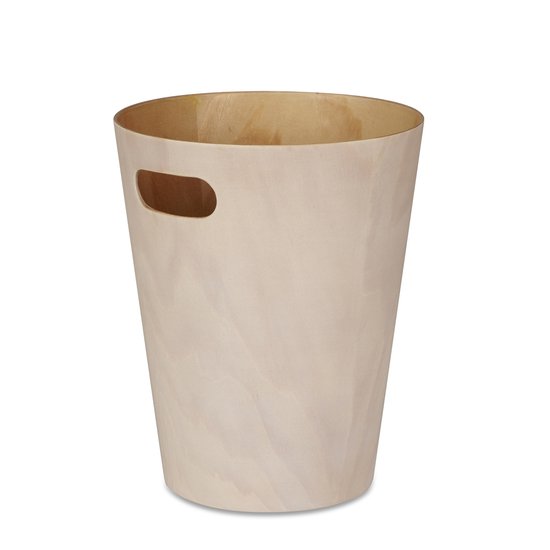 Umbra Woodrow-prullenbak met capaciteit van 7,5 liter