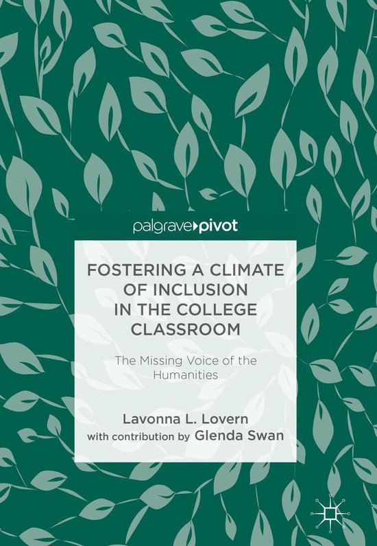 Fostering a Climate of Inclusion in the College Classroom - cover