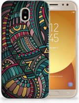 Geschikt voor Samsung Galaxy J5 2017 TPU Hoesje Design Aztec