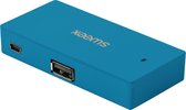 Sweex 4-poorts USB hub - USB2.0 - blauw - 0,60 meter