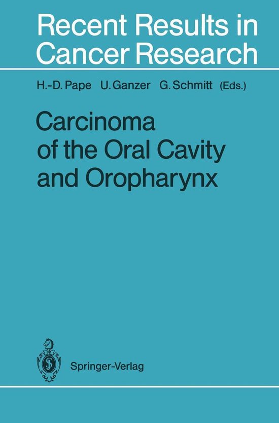 Medicine (R0) - Carcinoma of the Oral Cavity and Oropharynx - cover