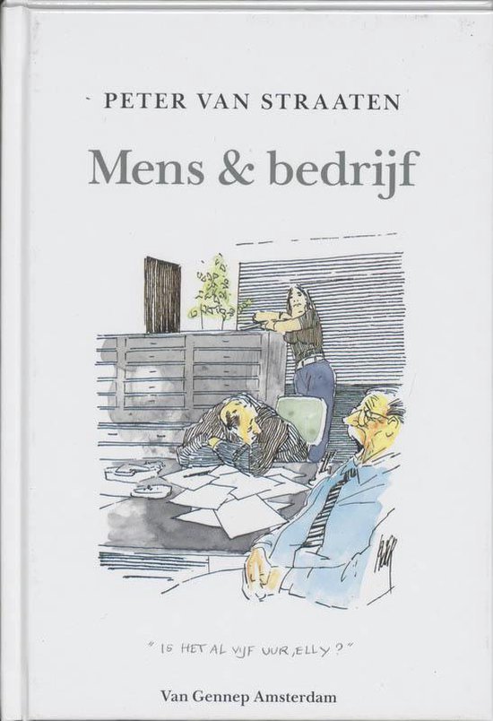 Cover van het boek 'Mens & bedrijf' van Peter van Straaten