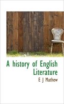 A History of English Literature