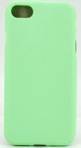 Matte Hoesje voor Apple iPhone 7 Plus / iPhone 8 Plus - Back Cover - TPU - Groen