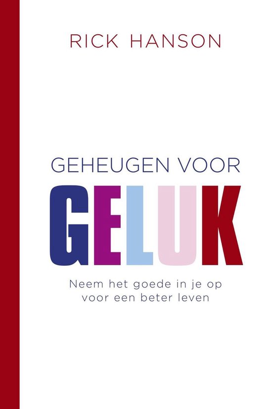 Geheugen voor geluk - cover