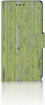 Sony Xperia XA1 Boekhoesje Design Green Wood