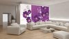 Flowers Purple Nature Photo Wallcovering