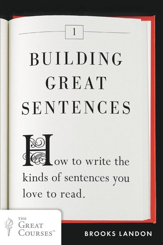 Building Great Sentences - cover
