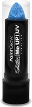 PaintGlow Uv Glitter Lipstick Ice Blue ( Blauw )