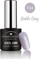 Cosmetics Zone Hypoallergene UV/LED Gellak Bukle Gray 104
