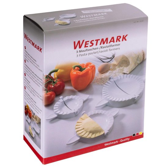 Westmark Set 3 Formine Per Ravioli - Ø 9,5/12/15,5 Cm | Per Pasta Ripiena, Empanada E Dolci - Foto 10