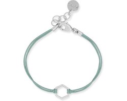 Scmyk armband BG-266 C Jawbreaker zilverkleurig
