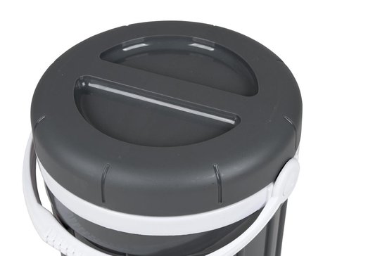Eda Water-/sapcontainer - Jerrycan voor water - Met Kraan - Grijs - 8 Liter van EDA — afbeelding 4